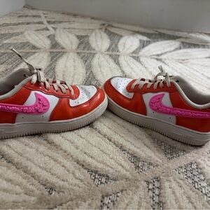 Nike Kids' Sneakers in Orange and Pink